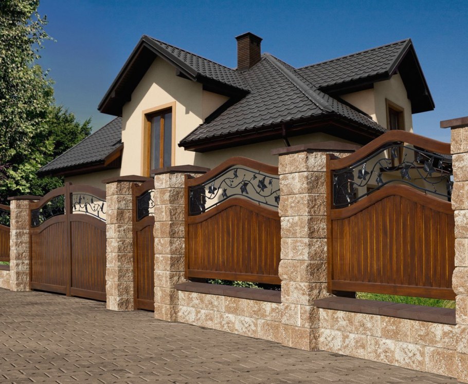 Красивый забор