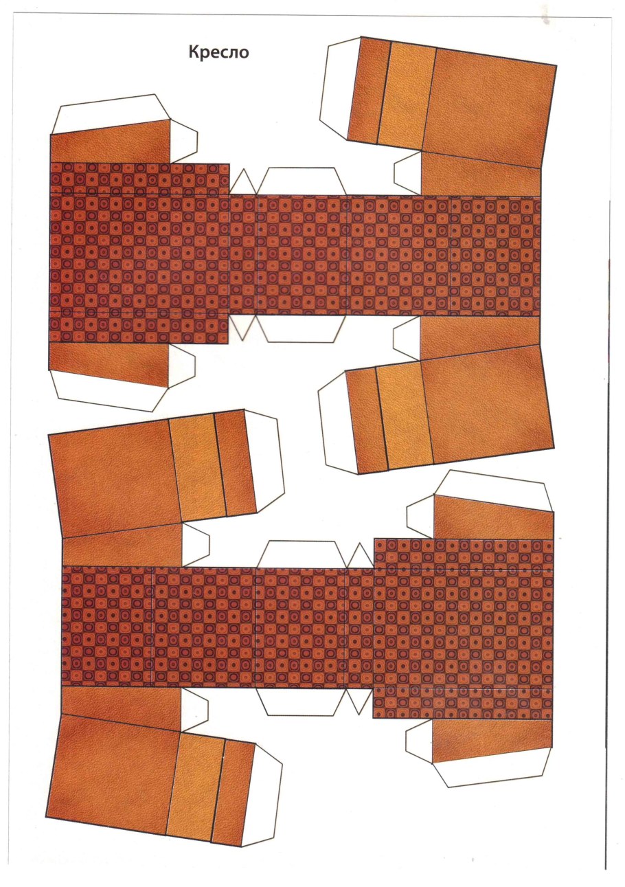 Мебель из бумаги