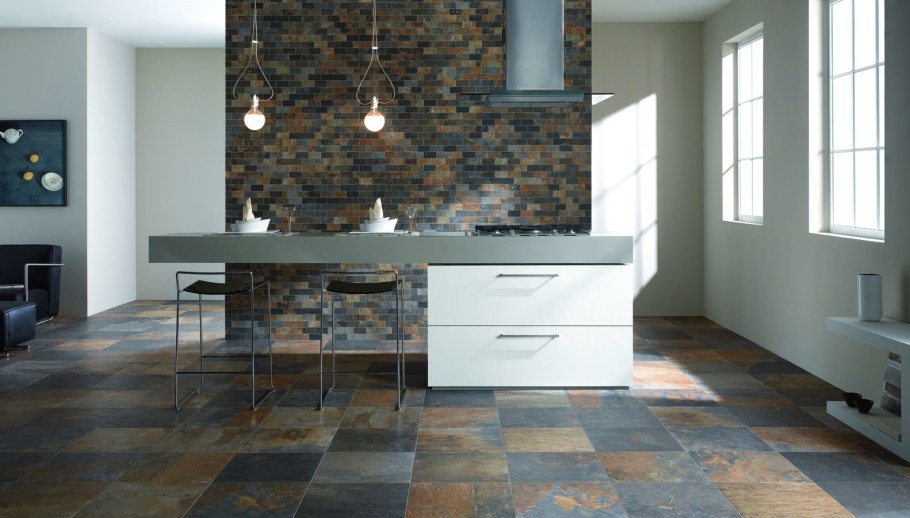 Сланец Керама Марацци в интерьере