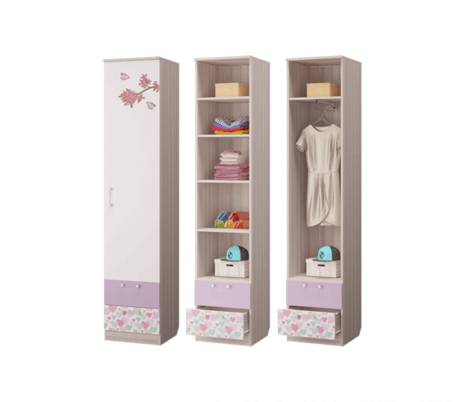 Шкаф для одежды с ящиками MLK Адель