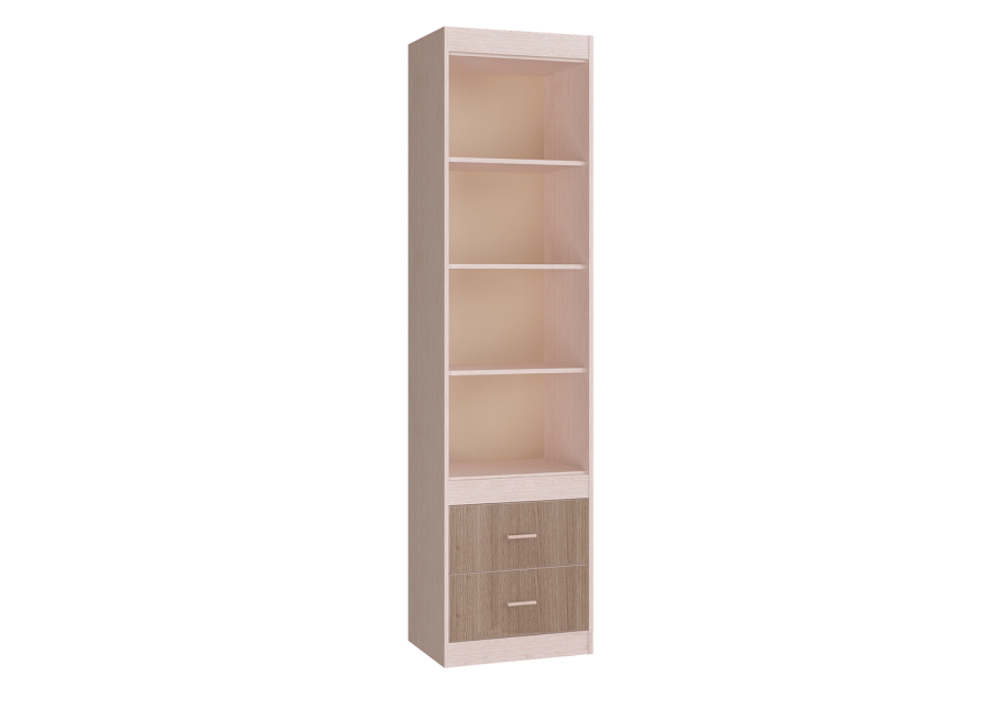 "Паскаль" шкаф закрытый дуб Атланта/ясень шимо