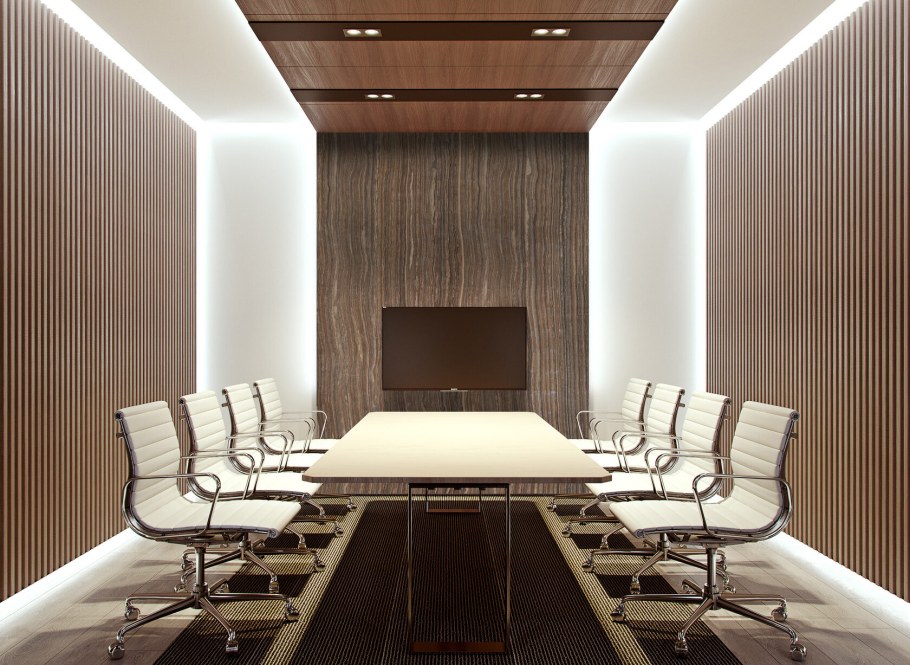 Современный офис интерьер