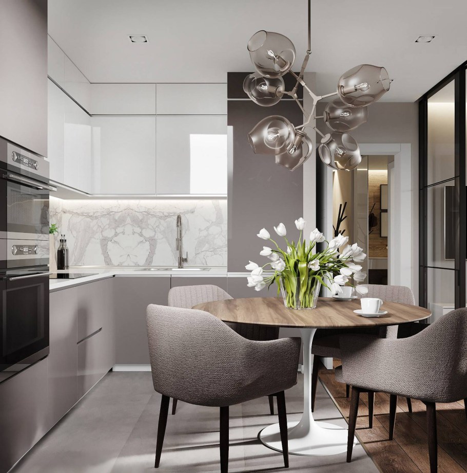 Красивые стильные кухни