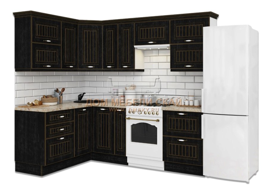 Кухня Неаполь угловая