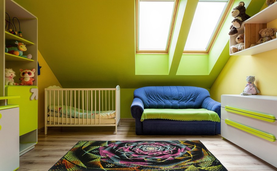 Цветовые решения для детской комнаты
