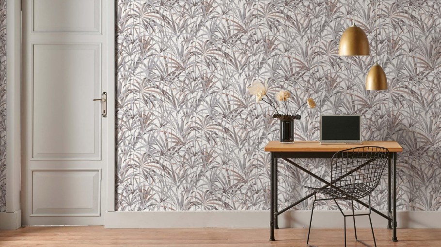 Обои code nature 12106-11 в интерьере