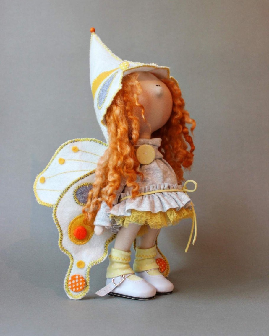 Куклы ангелочки рыжие