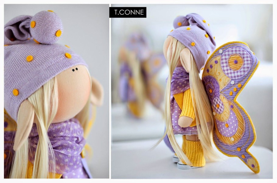 Кукла Татьяны Коннэ мастер