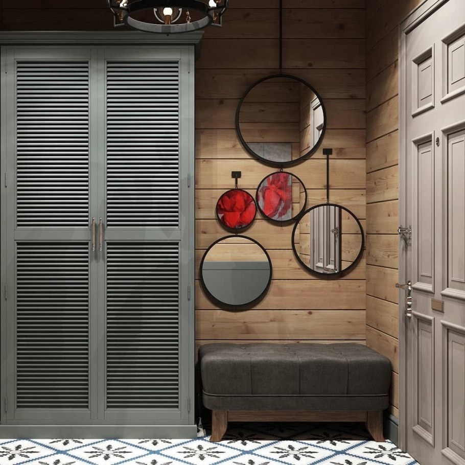 Интерьер прихожей тамбура