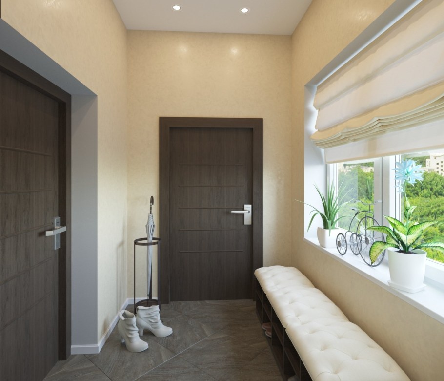 Отделка холодного тамбура