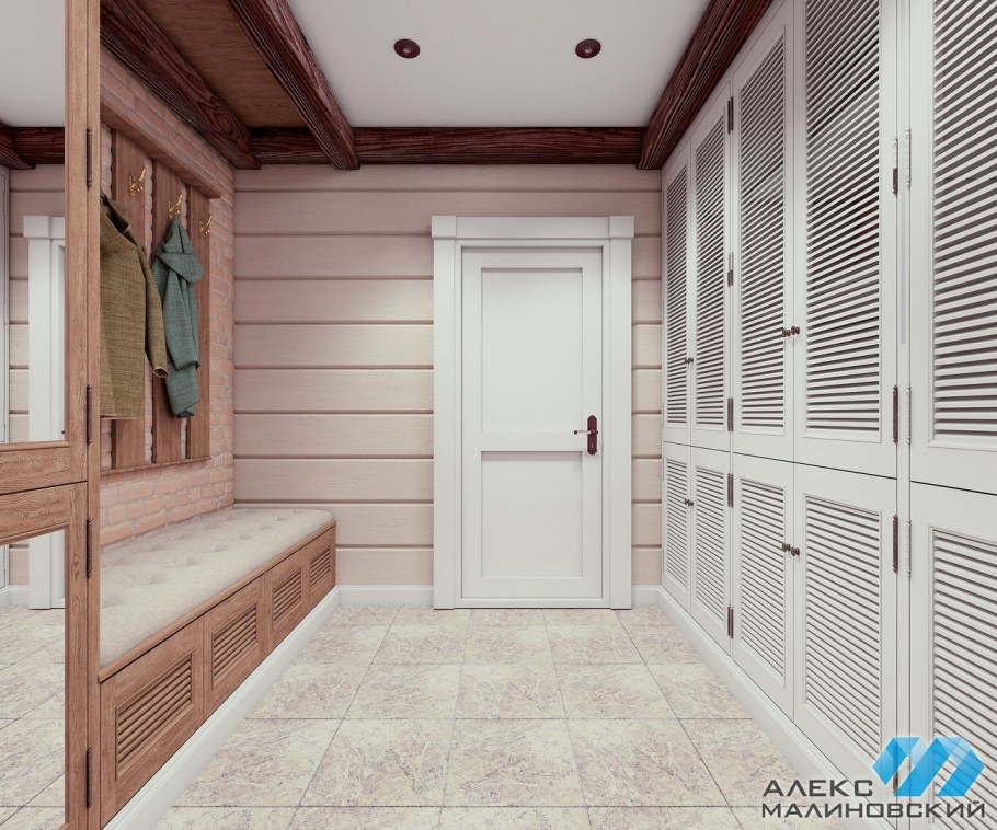 Прихожая в частном доме