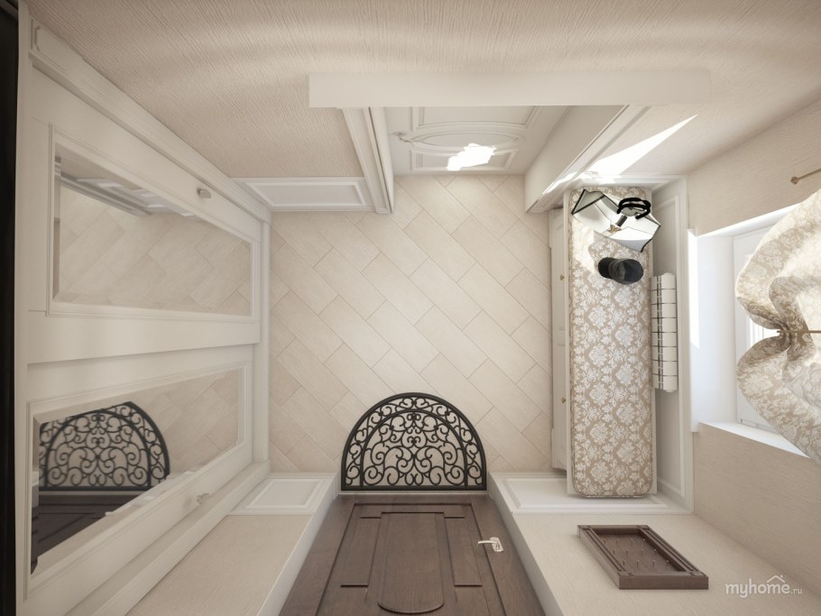 Прихожая тамбур в частном доме интерьер