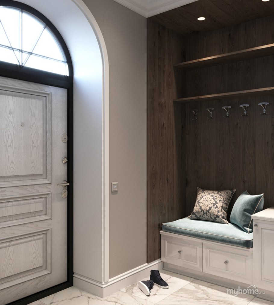 Интерьер прихожей в частном доме
