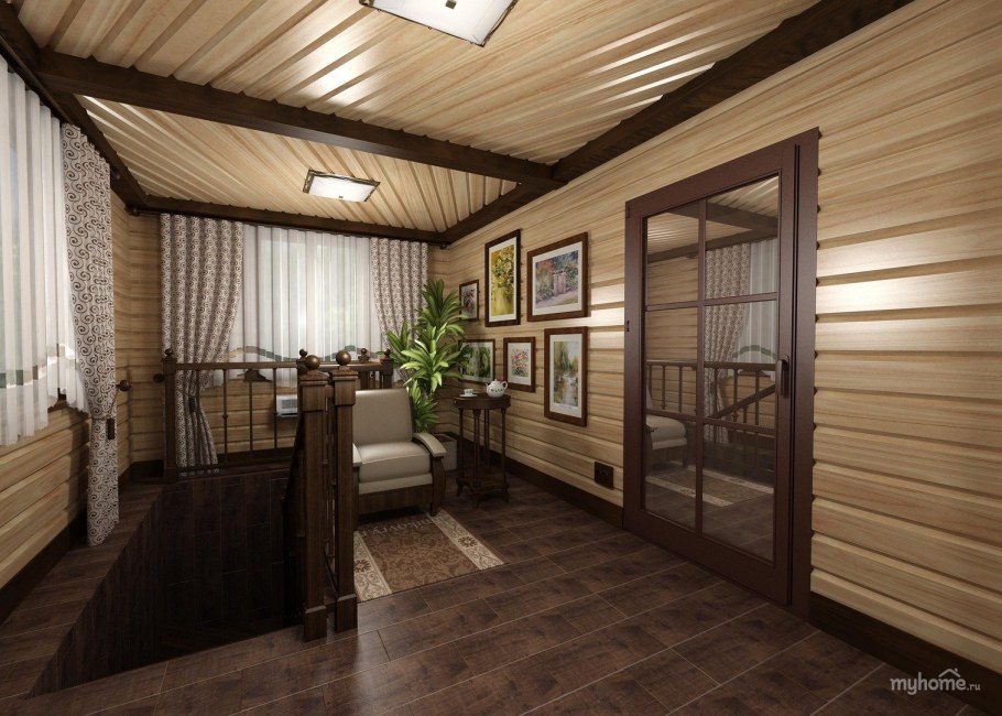 Внутренняя отделка загородного дома