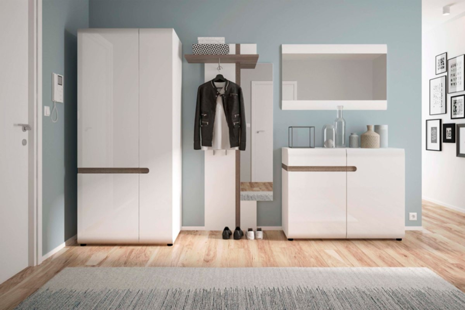 ЛАЙФМЕБЕЛЬ прихожая белая фортуна1700