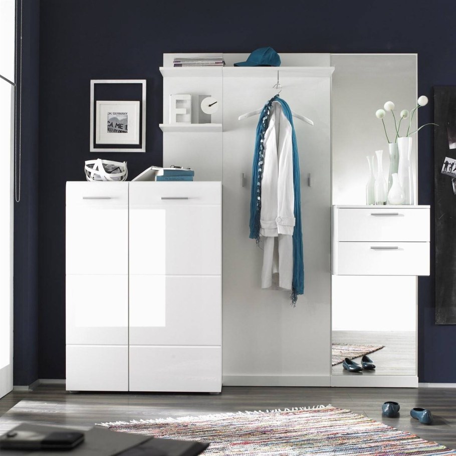 Прихожая белая роза 6 BMS