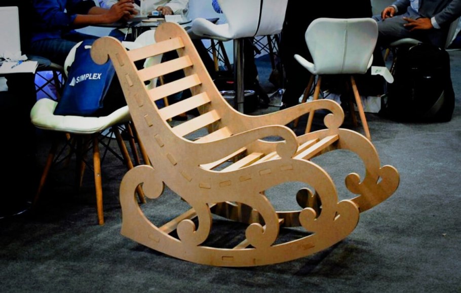 Кресло качалка DXF