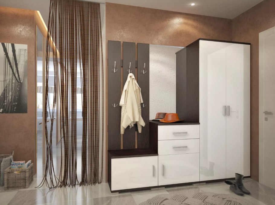 Глянцевая прихожая