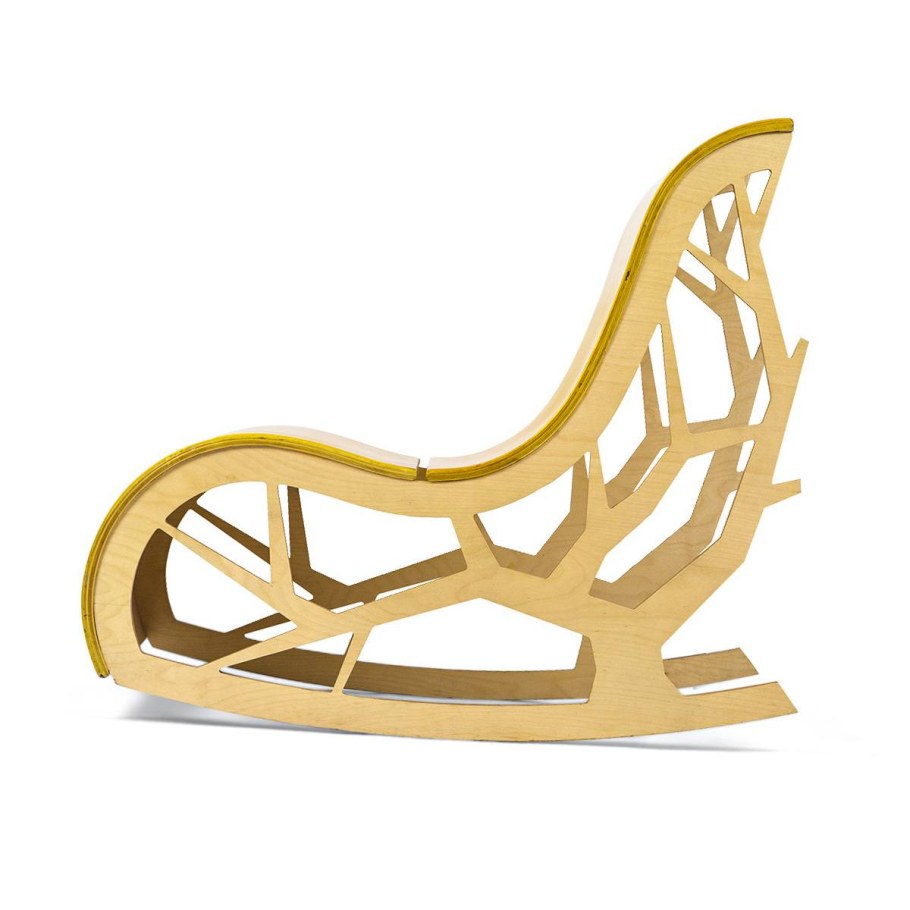 Стул качалка из фанеры