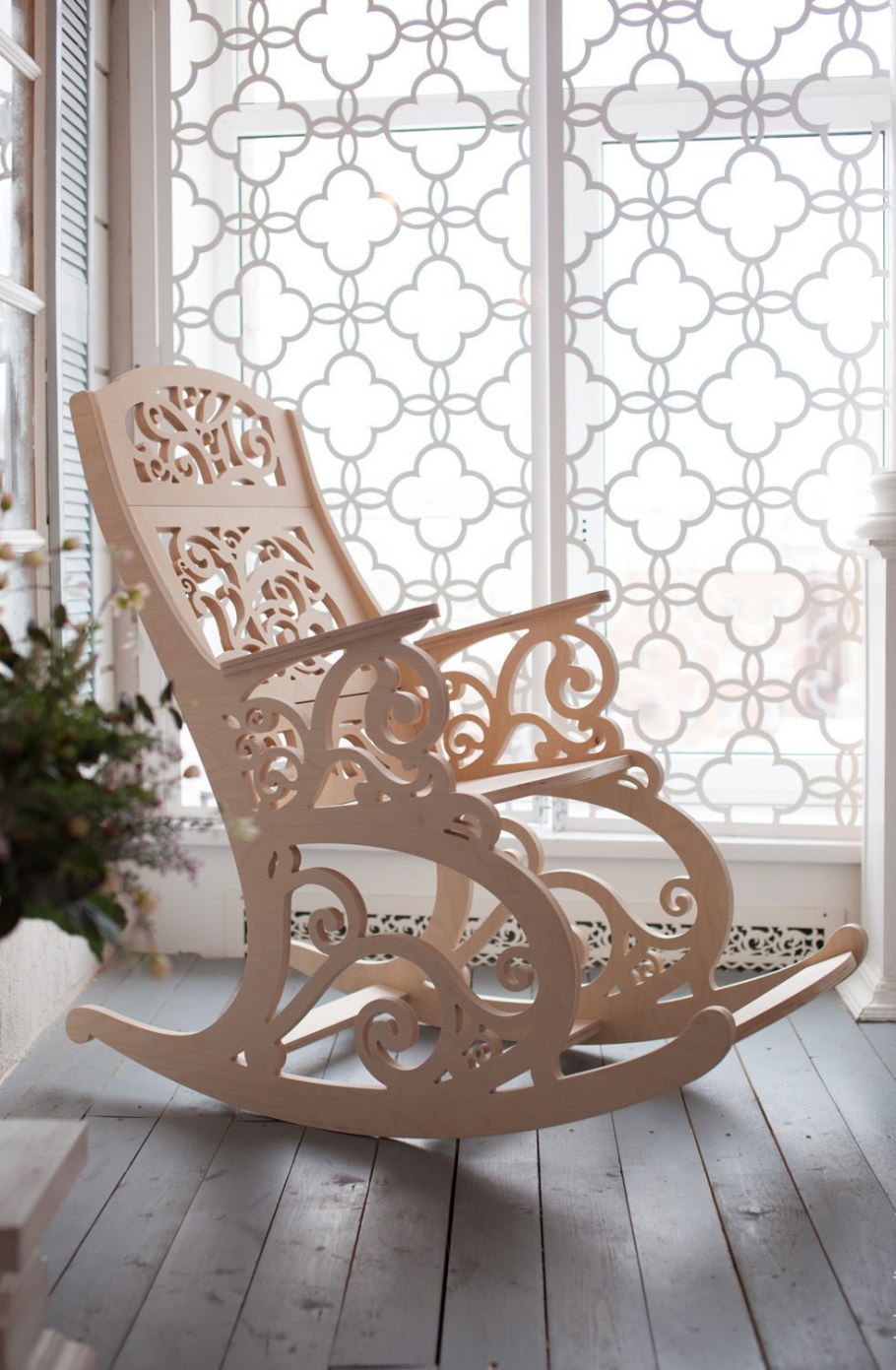 Кресло из фанеры