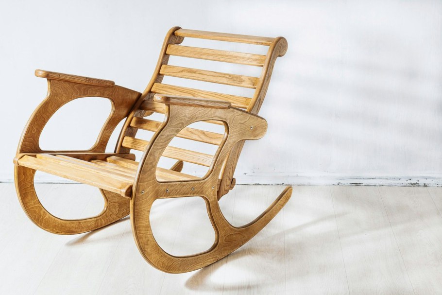 Зд кресло качалка из фанеры