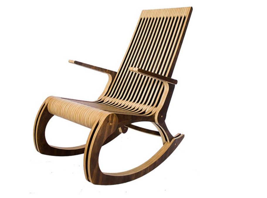 Параметрическая мебель кресло качалка