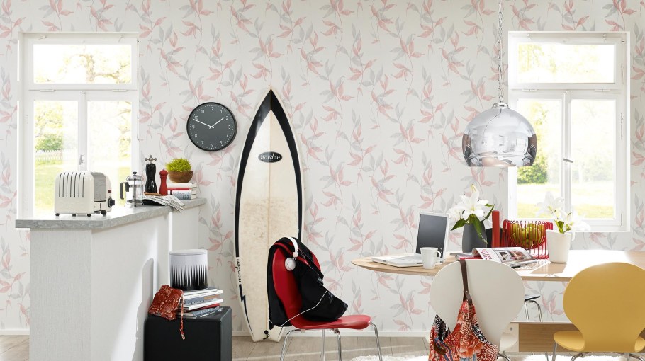 Обои Эрисманн домики в интерьере