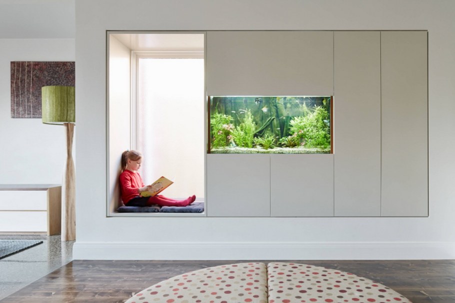 Аквариум в интерьере Минимализм