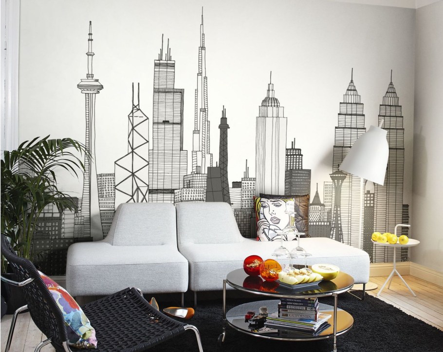 Дизайнерские фотообои для стен