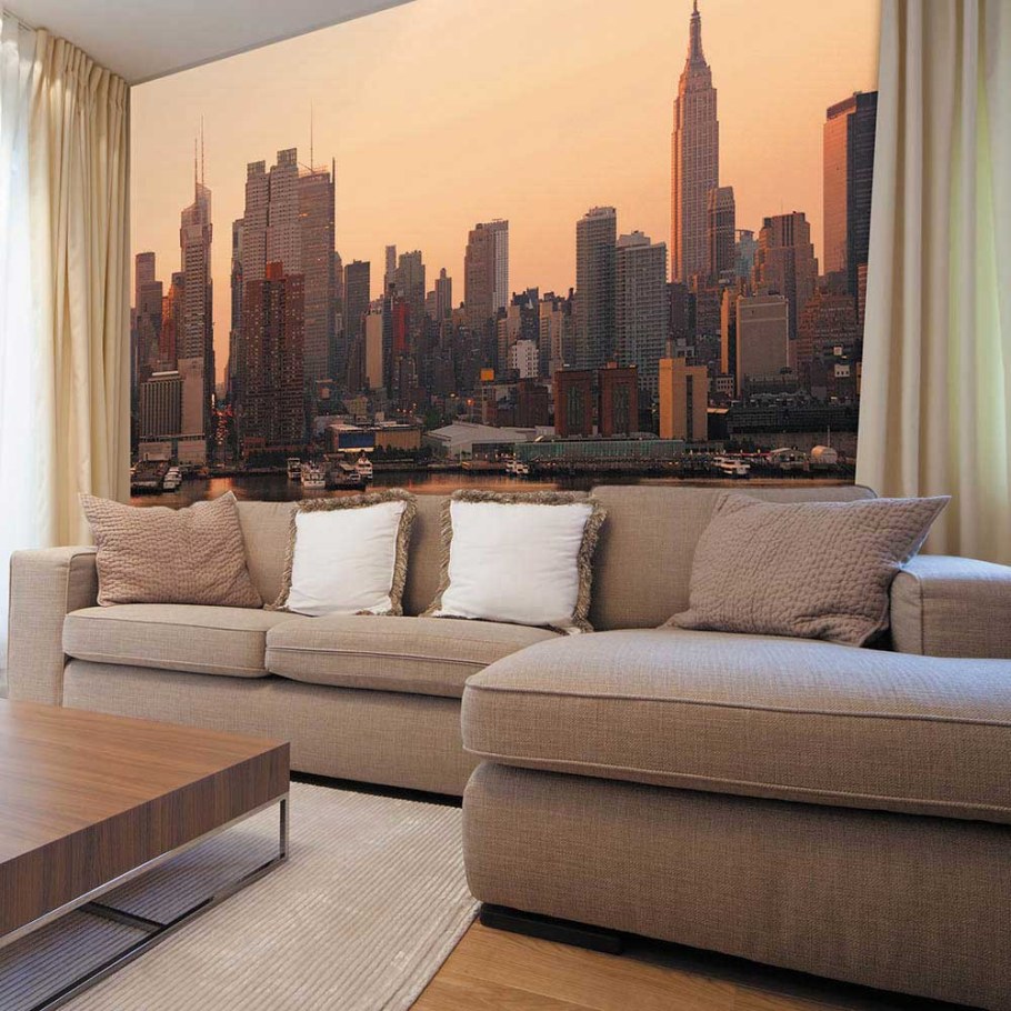 Фотообои в интерьере квартиры