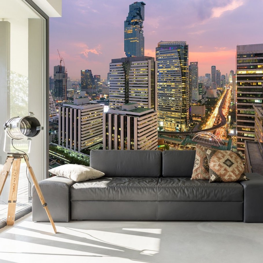 Фотообои в интерьере