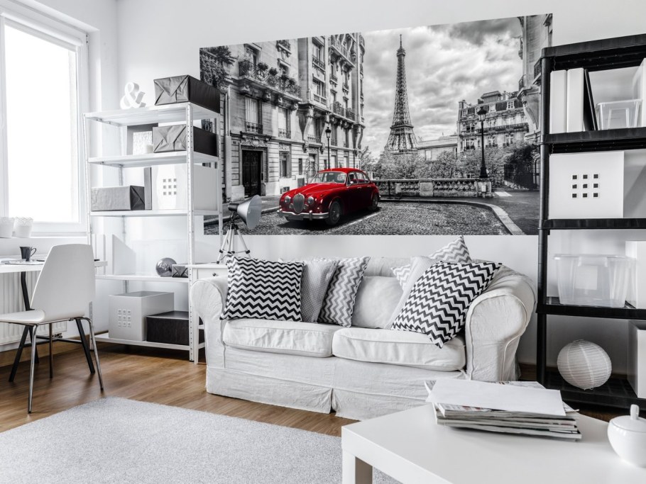 Фотообои в интерьере