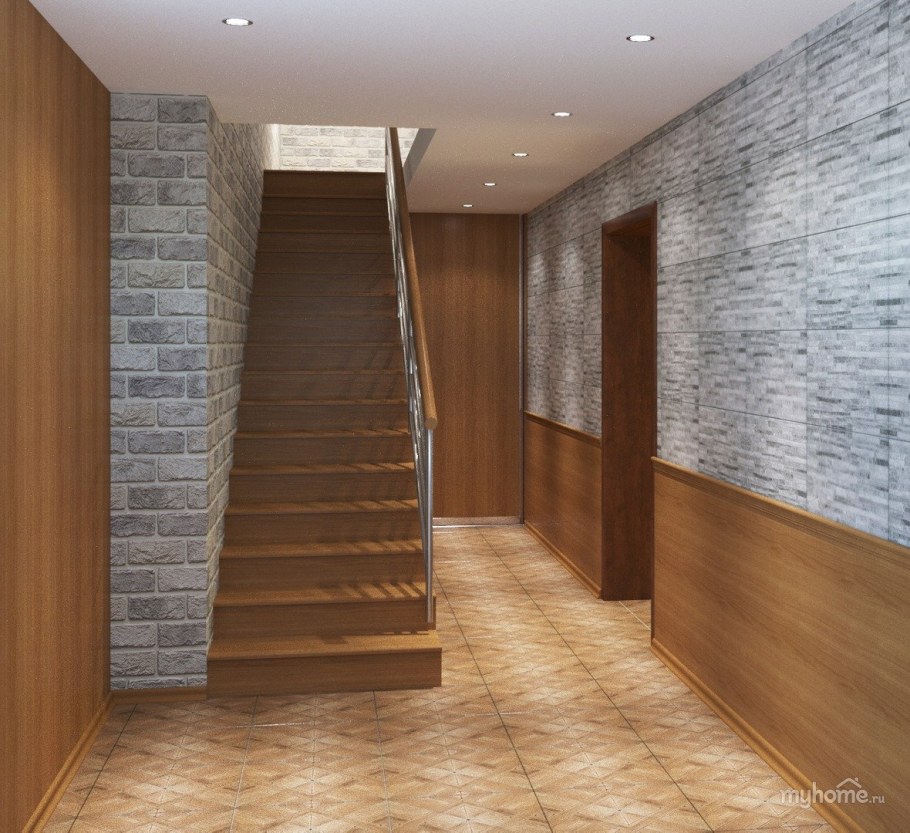 Лестница в цоколь