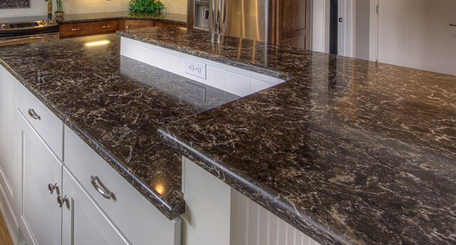 Королевский опал темный столешница Скиф