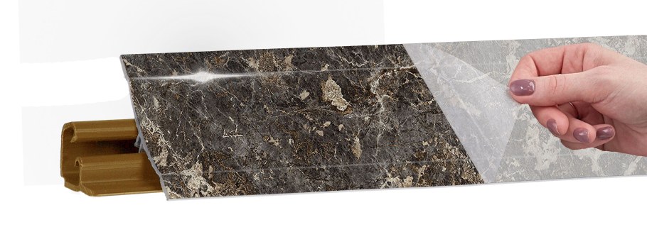 Плинтус Korner lb23 Королевский опал светлый (3м)