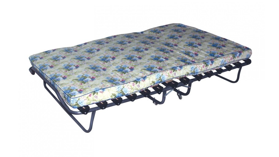 Двуспальная раскладушка Симона с матрасом (190х120х35,7)