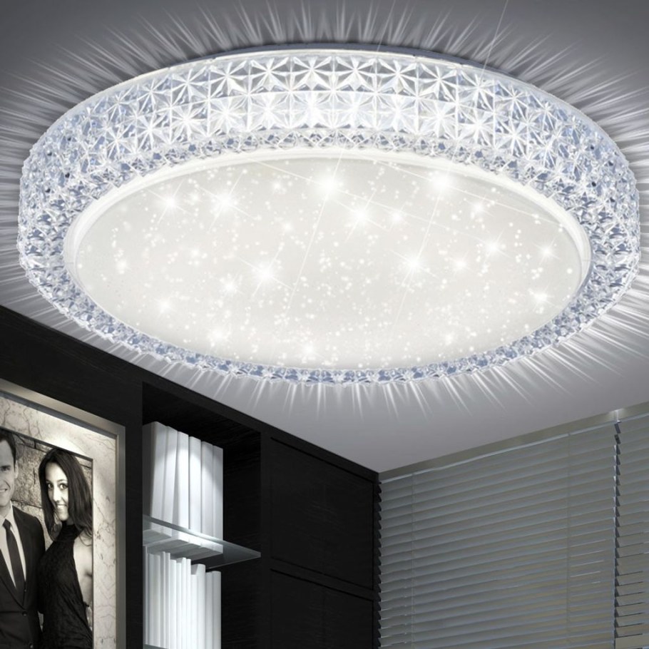 Люстра круглая светодиодная