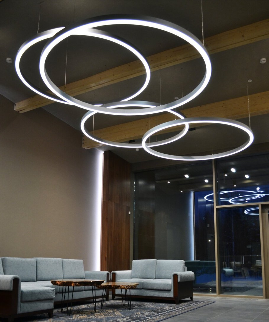 Светильник Ring Light Chrome d20