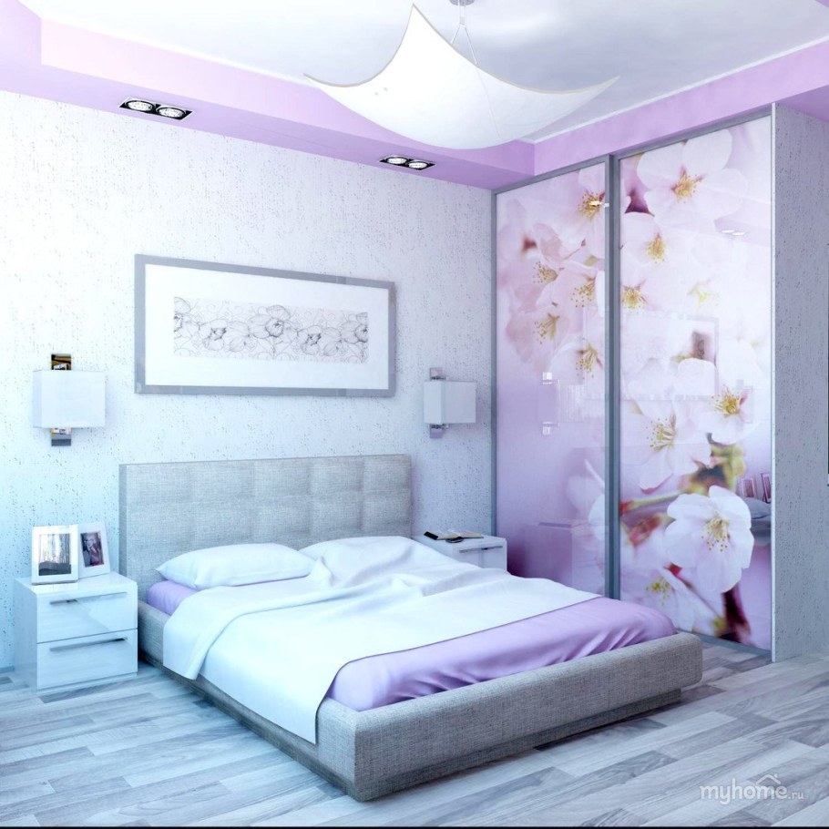 Фотообои в спальню