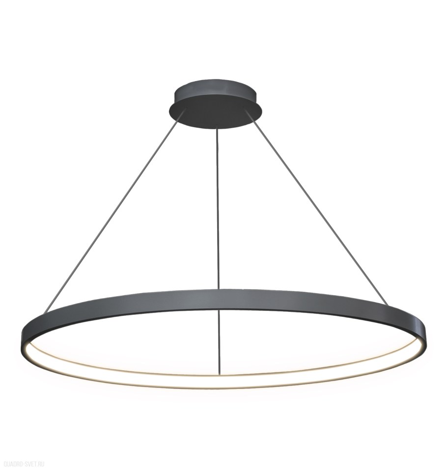 Подвес tlru1-70-01 "Кику" 36w led 3000к черный 70x70x80см