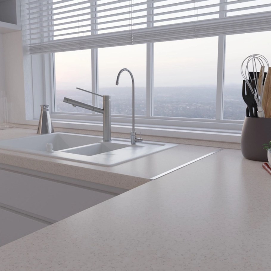 Семолина бежевая столешница кедр