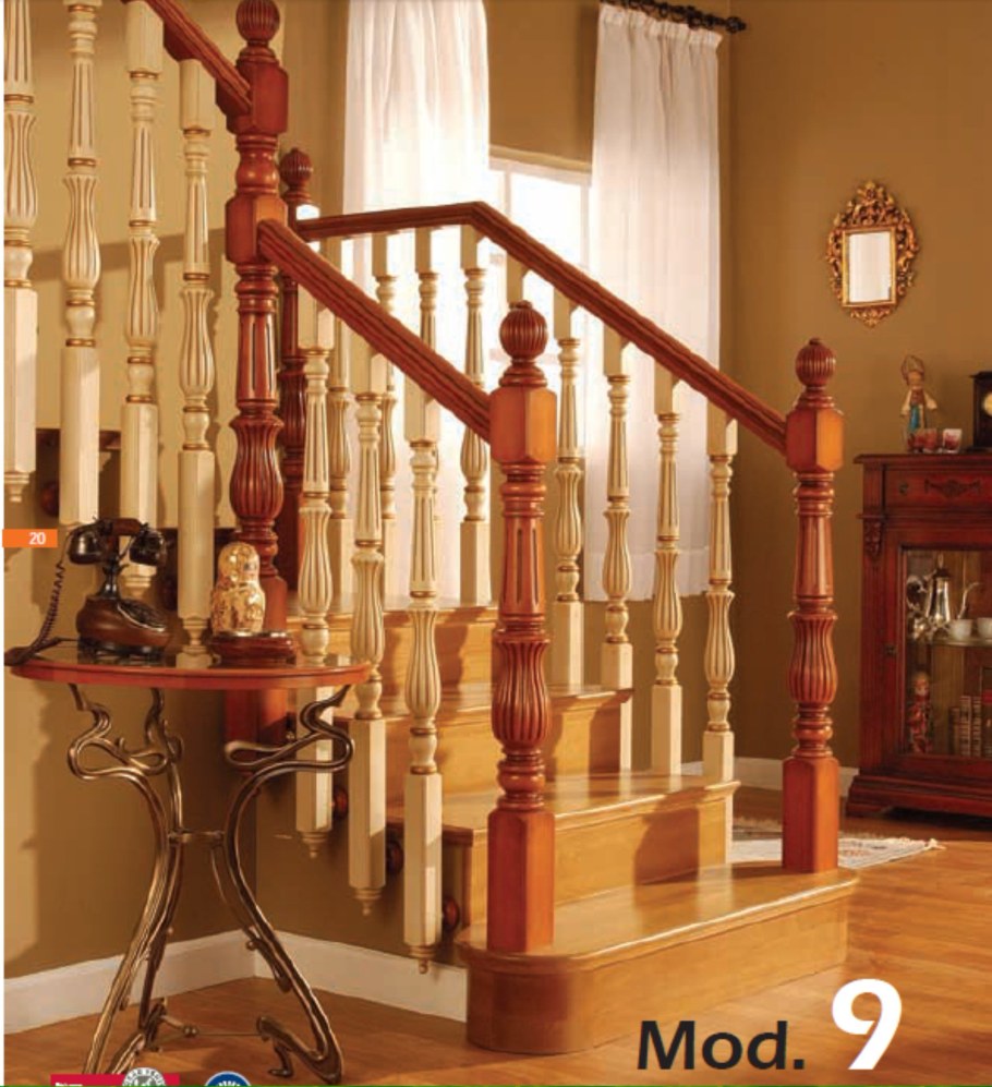 Деревянные балясины для лестниц