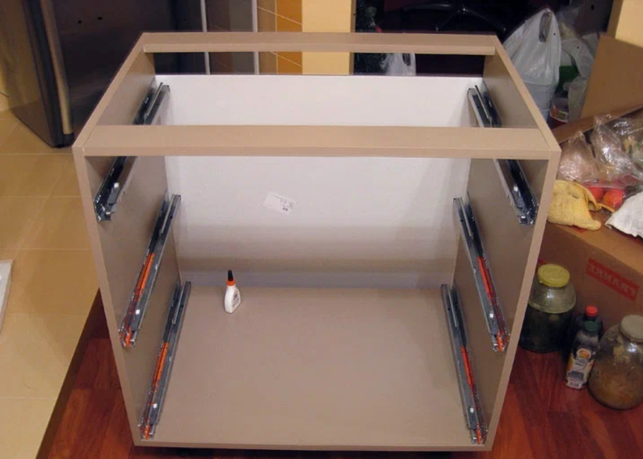 Каркас для сборки кухонных ящиков