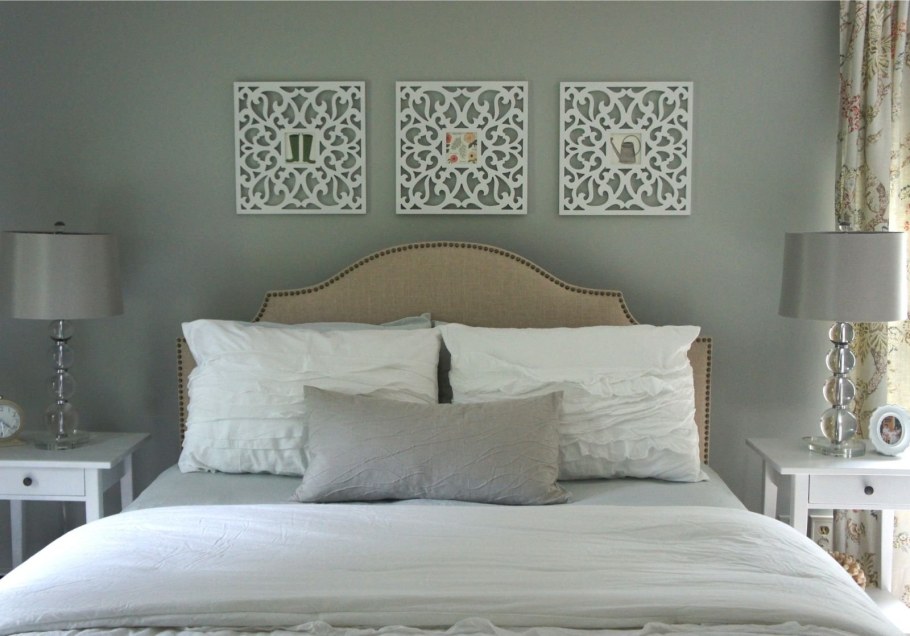 Декор изголовья кровати