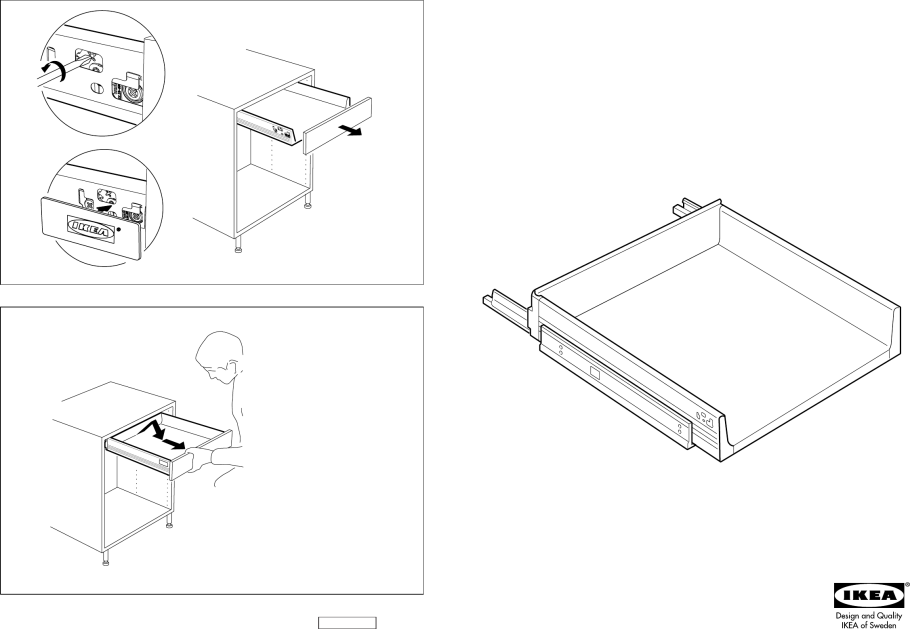 Сборка кухонных ящиков икеа rationell