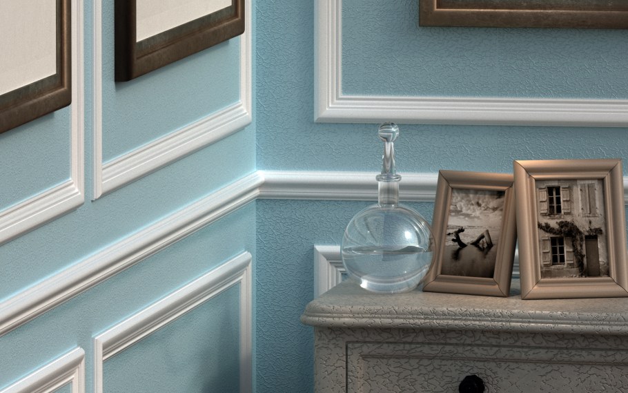 Молдинги в интерьере