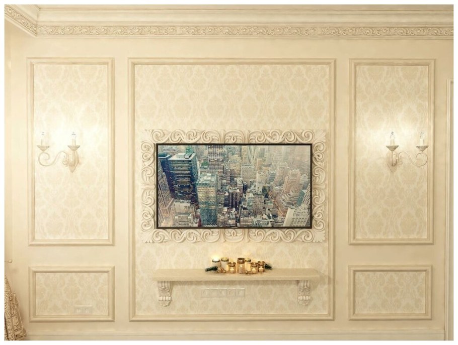 Молдинги для стен