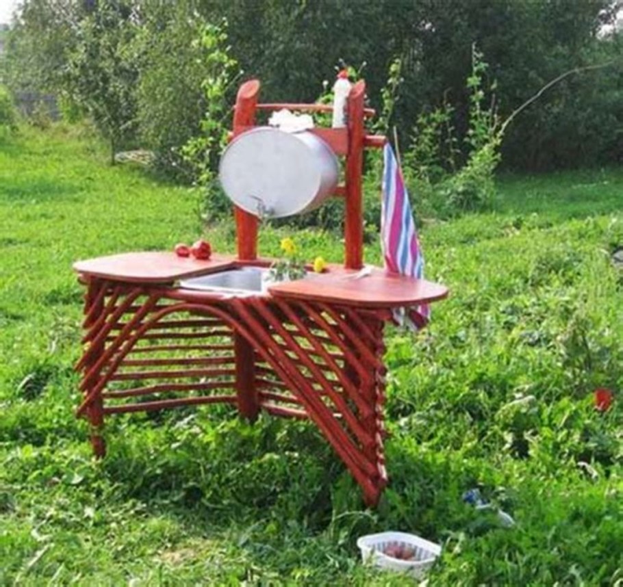 Садовый рукомойник на дачу