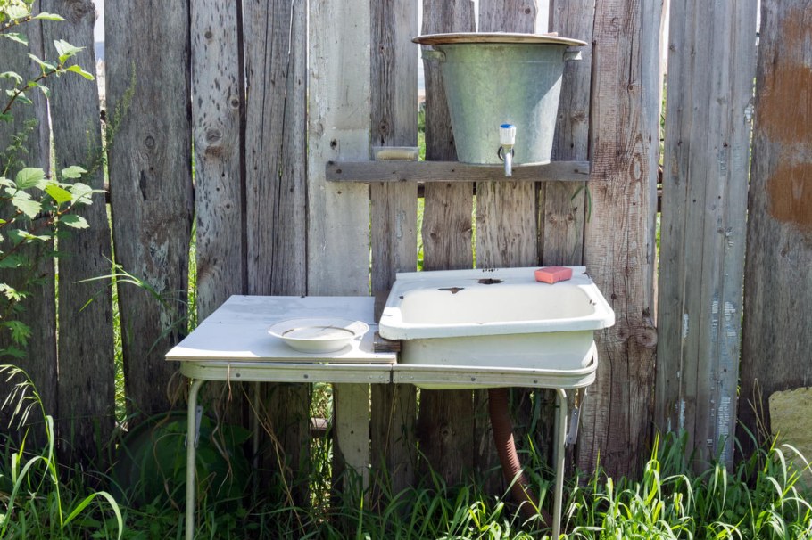 Рукомойник для дачи уличный