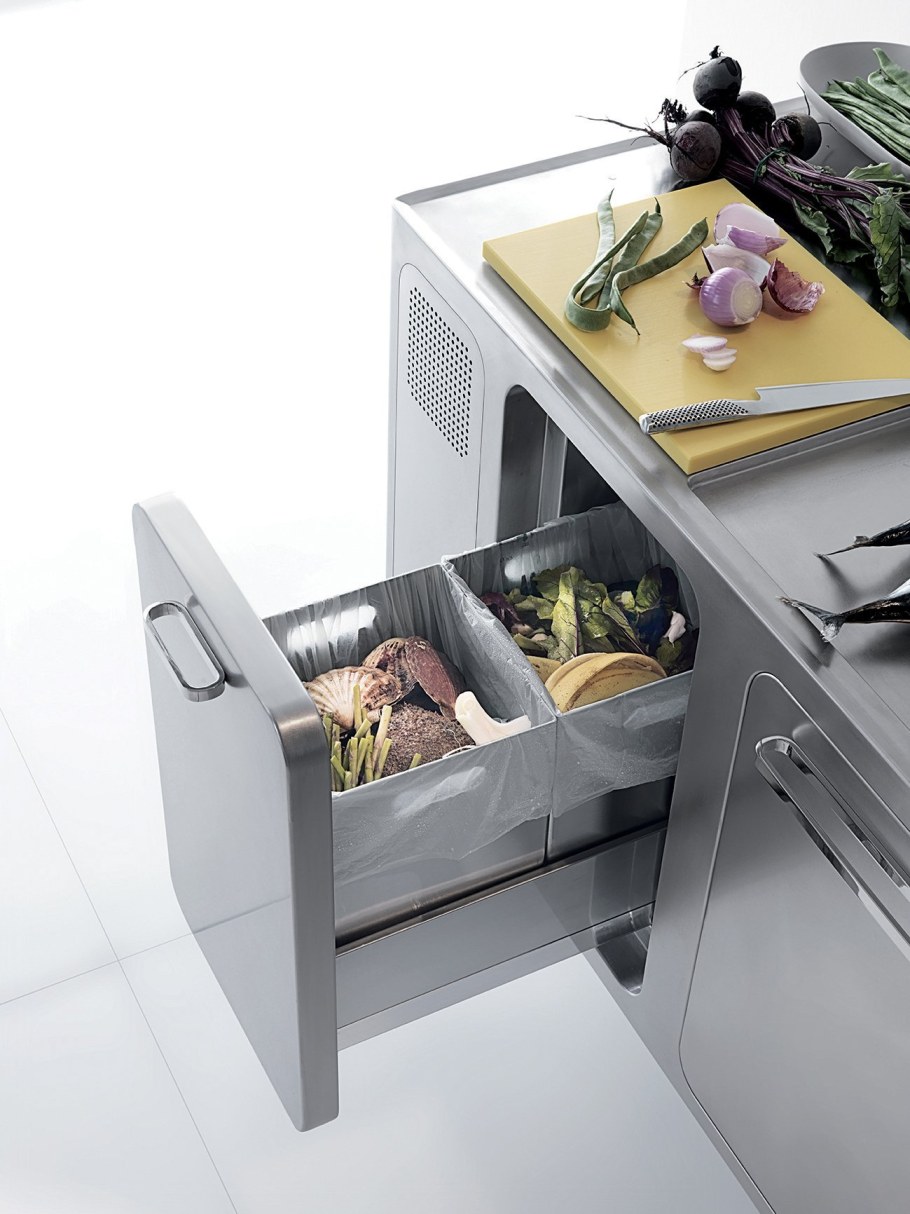 Мини кухня из нержавейки